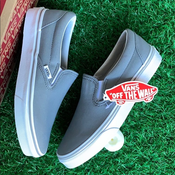 VANS CLASSIC SLIP-ON WILD DOVE/TRUE WHITE WMNS - Picture 16 of 16